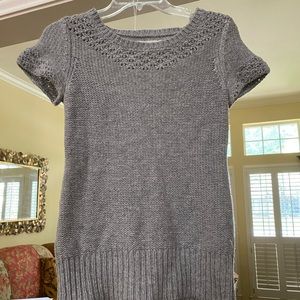 American Eagle Short Sleeve Knit Sweater